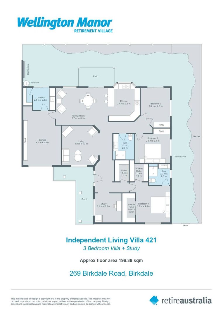 3 Bed plus Study Villa - Currently Under Refurbishment