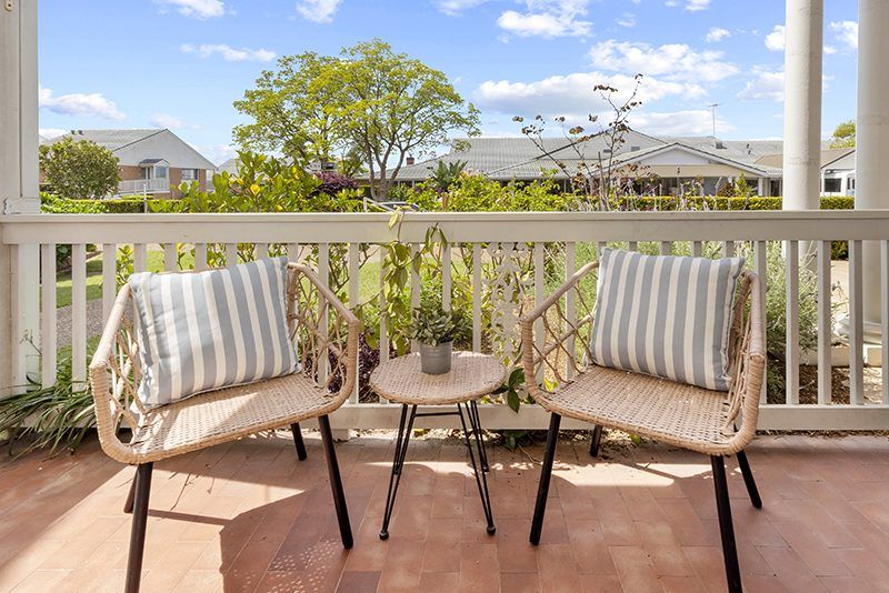 Ideally located, stylish ground floor unit near the Clubhouse with rear courtyard