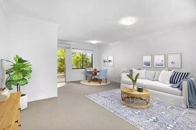Ideally located ground floor unit close to the clubhouse with courtyard and leafy outlook.