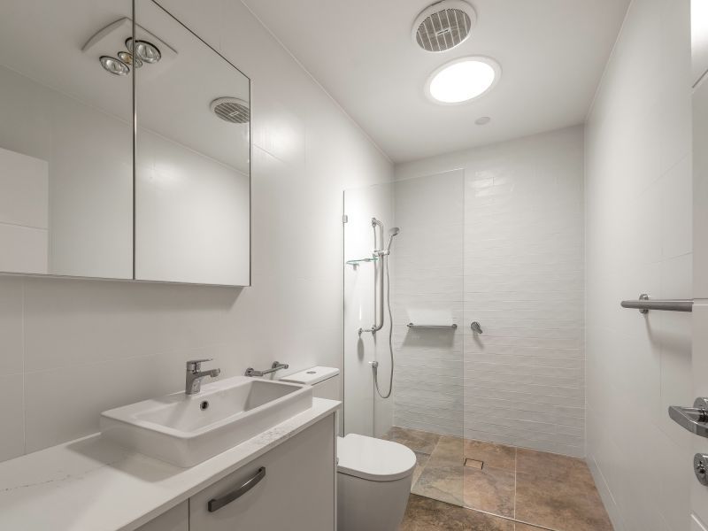 Open-plan two-bedroom villa with sun-filled alfresco area