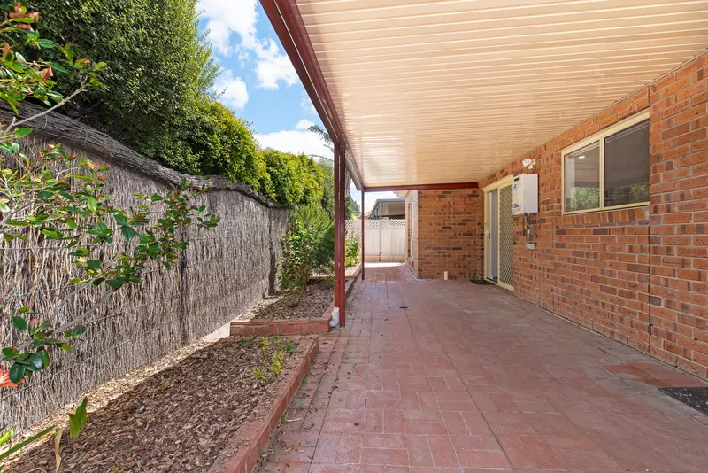 Rarely available 3 bedroom unit with double garage