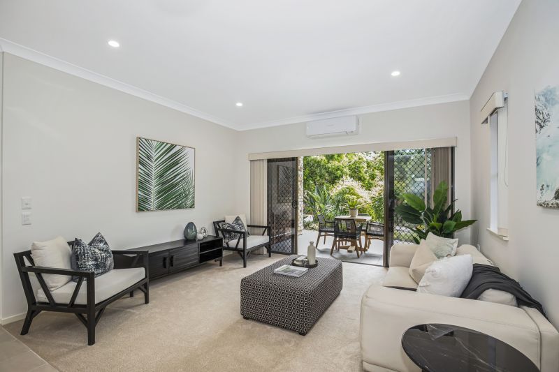 Spacious two-bedroom villa with garage