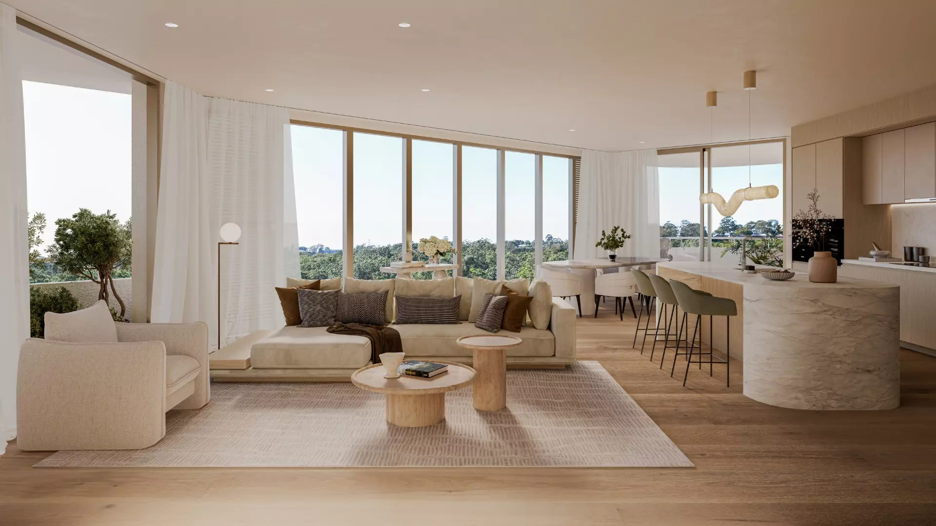 Rosewood Apartment G05 | 3 Bedrooms, 2 Bathrooms, 2 Car | Ground Floor with Two Covered Terraces