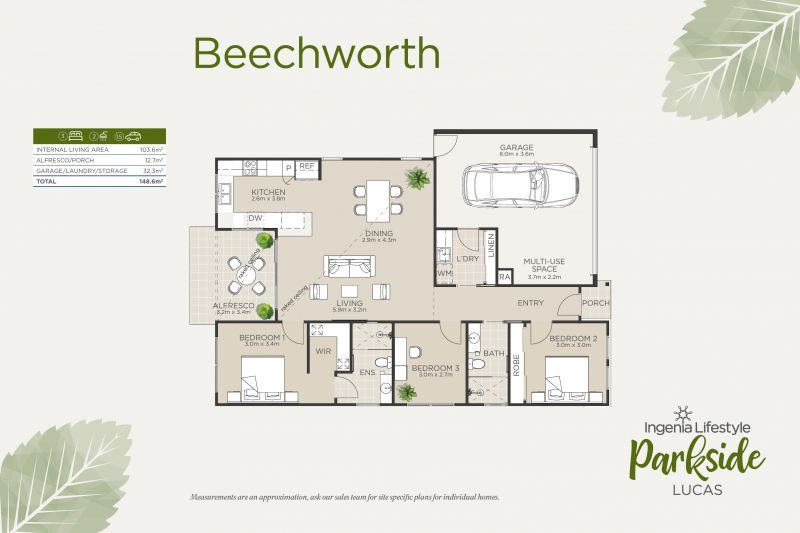 Your spacious, light-filled new home awaits