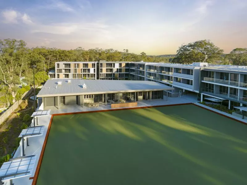 North-facing two-bedroom apartment with Brisbane skyline views