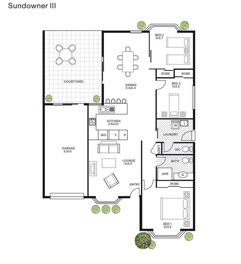Refreshed Villa with Two Living Areas Near Community Hub