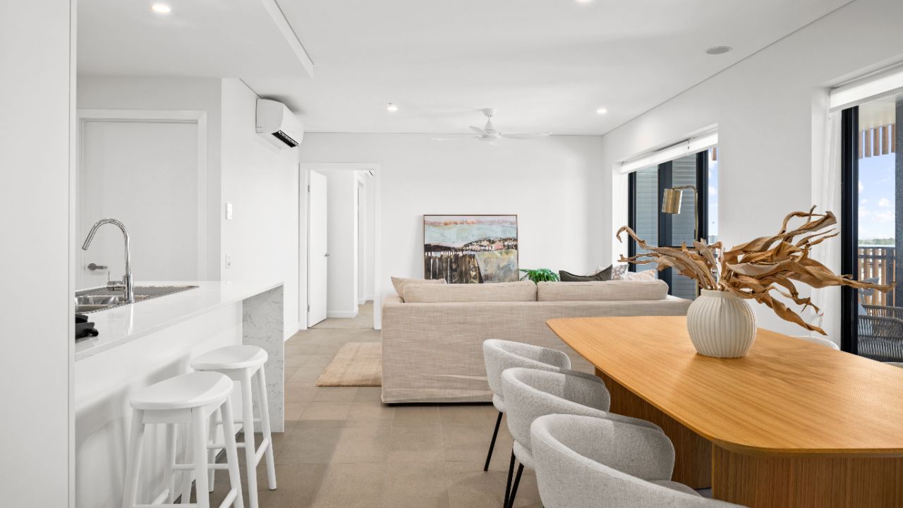 Penthouse Living with Sweeping Water Views