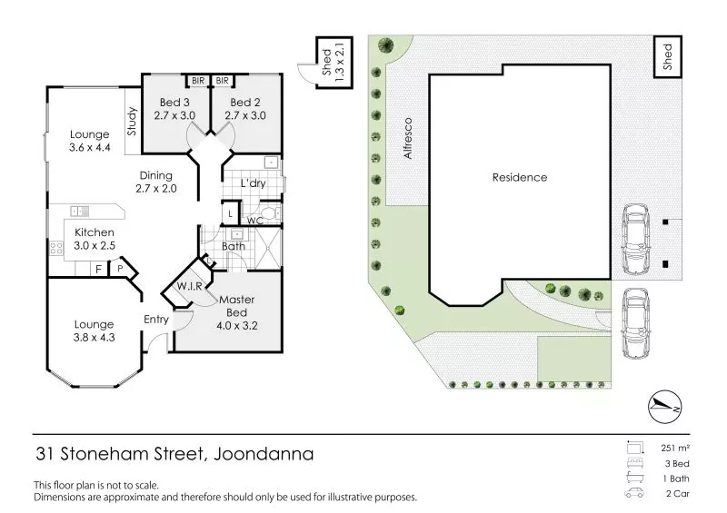 Standalone street front villa