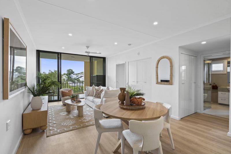 Spacious two-bedroom plus study