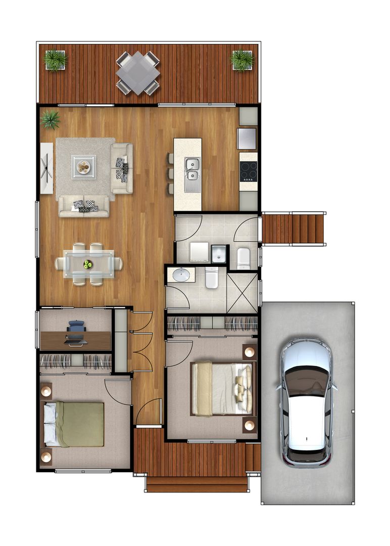 Stunning New hHme on Waterfront Reserve