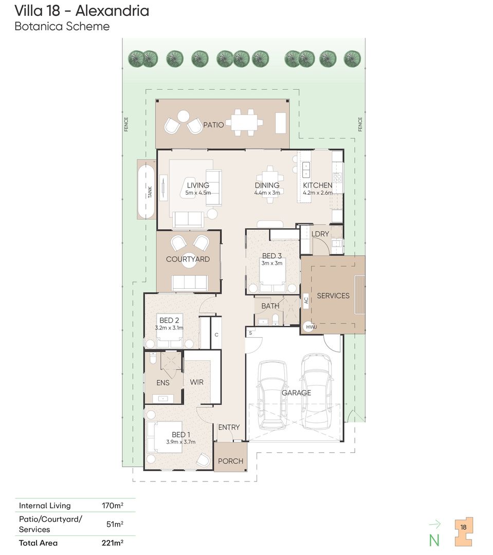 Elegant Three Bedroom Home Surrounded by Nature