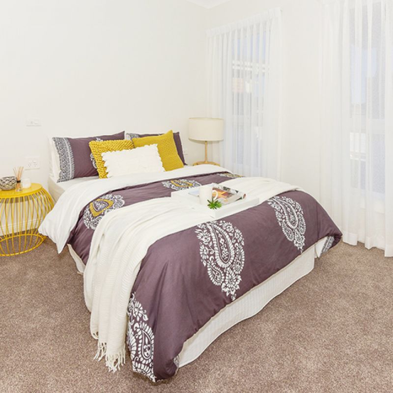 Comfort and privacy awaits in this modern retirement villa.