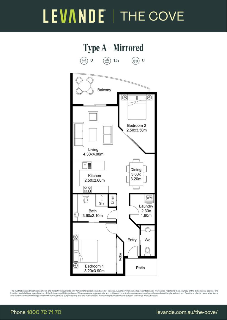 Two Bedroom | Unit 122