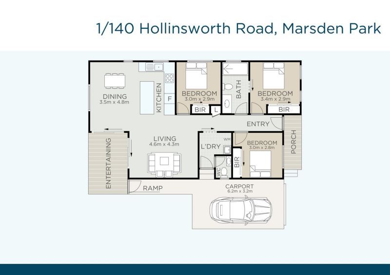 Bright & Spacious Living!