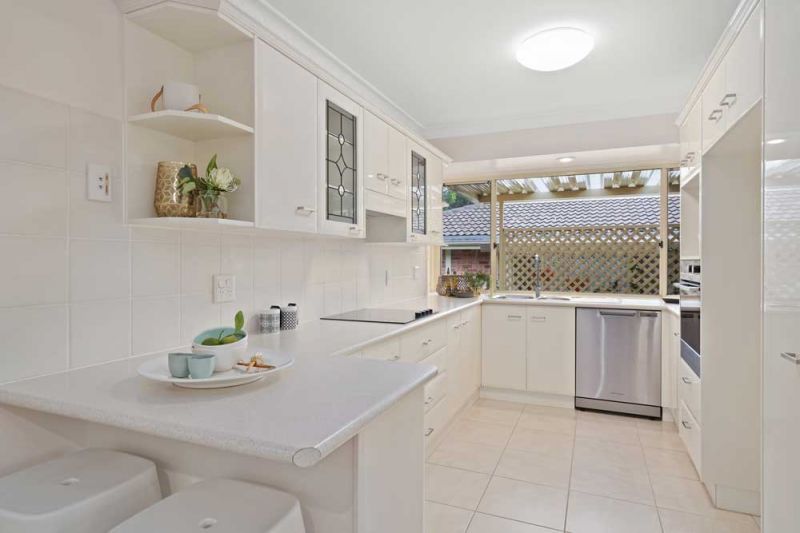 Immaculate villa perfectly positioned beside 12 acres of parklands