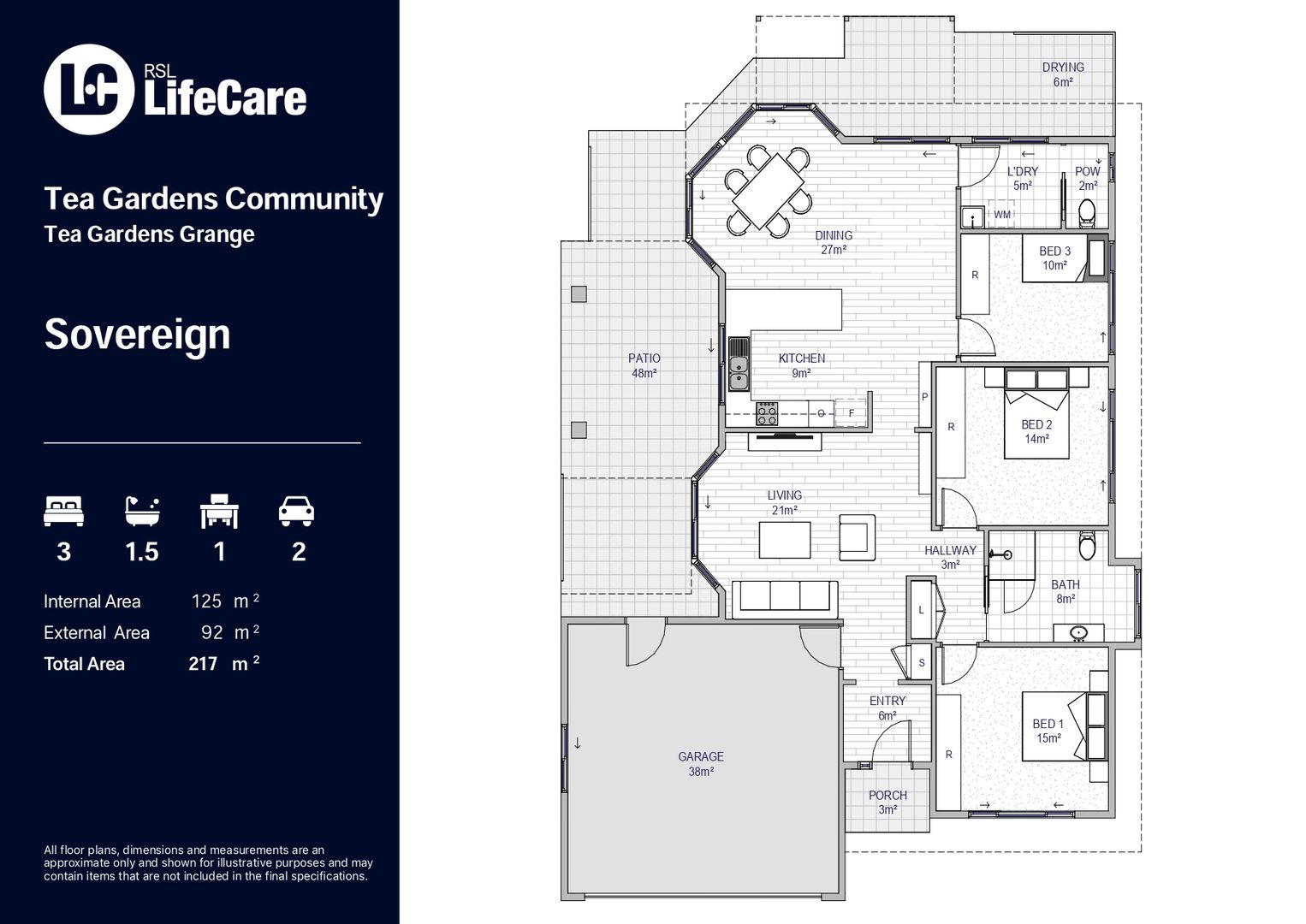 Spacious 3 Bedroom Home with Lake View - Home 184 Sovereign