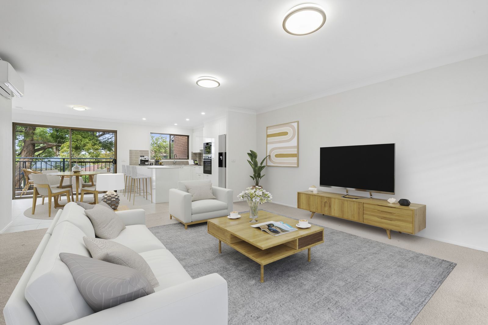 North-Facing Garden Villa with Stylish Renovation