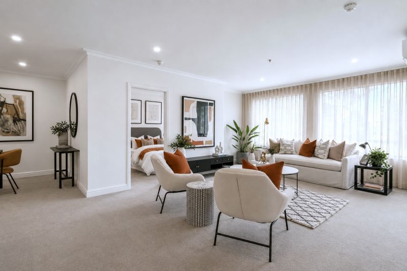 Large two-bedroom apartment on the third floor