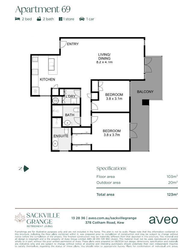 69/378 Cotham Road Kew, VIC 3101