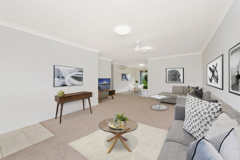 Modern and light filled level home with no steps