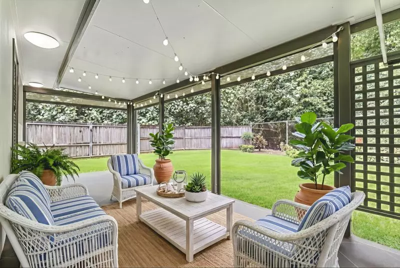 Private 2-bedroom villa with large backyard