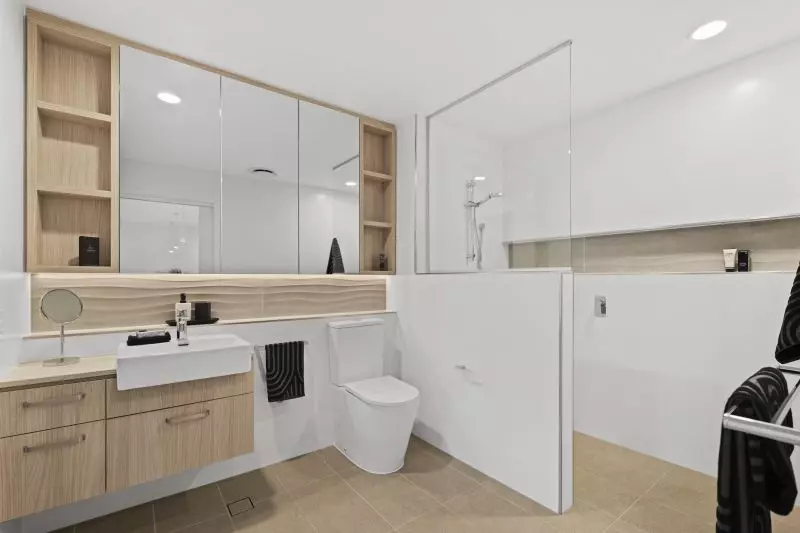 Premium apartment with tree lined outlook
