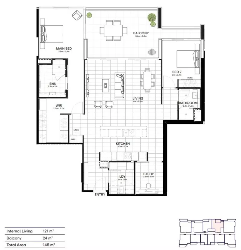 Luxury North Facing Apartment – Enquire Now