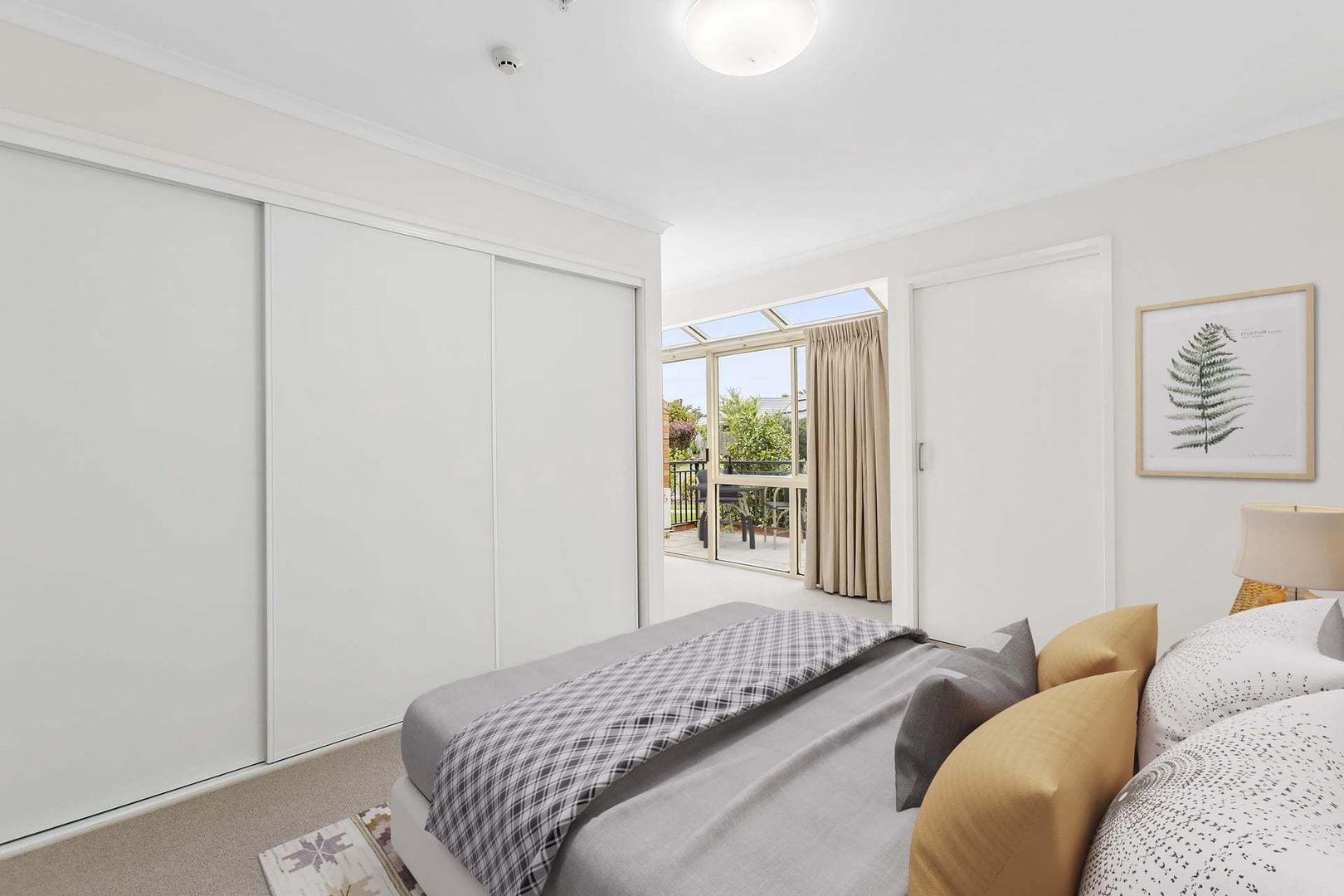 Chic Serviced Apartment with Modern Elegance and Outdoor Space
