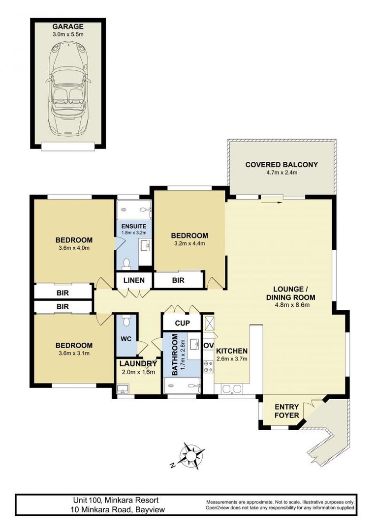 Fully renovated 3 bedroom unit surrounded by bushland