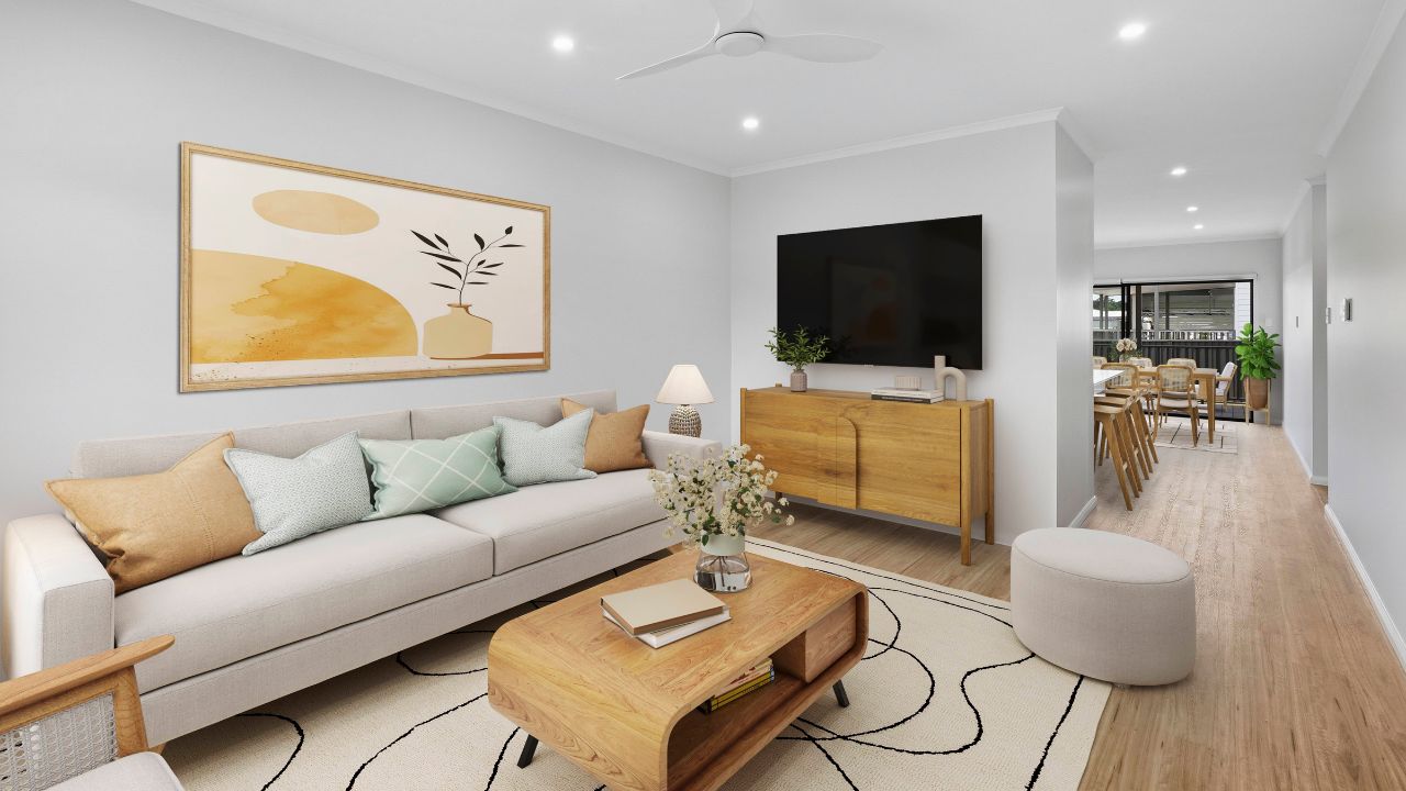 The Harper is a three bedroom home packed with modern features.