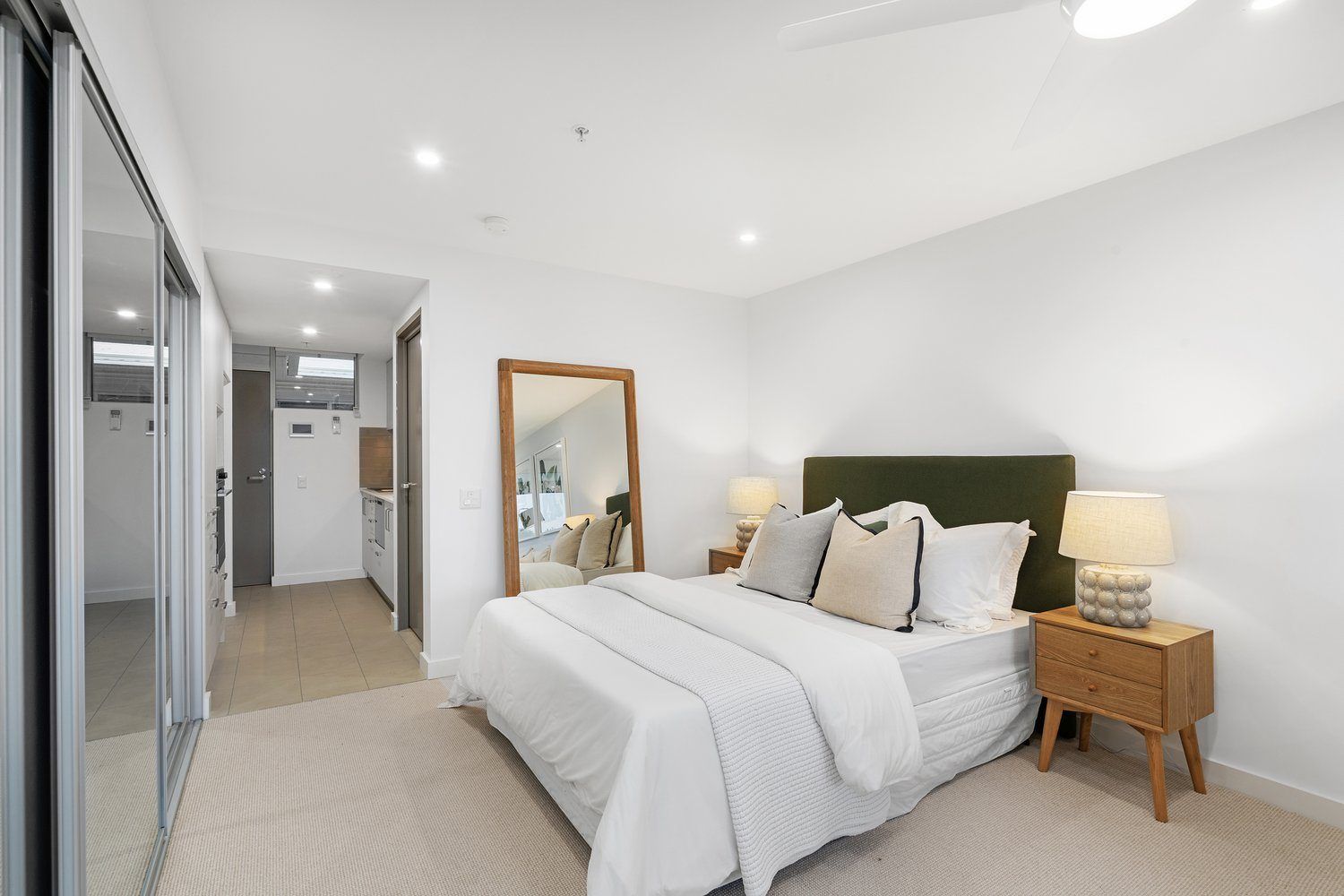 Light-Filled Studio Apartment with Skyline Views at Goodwin Village