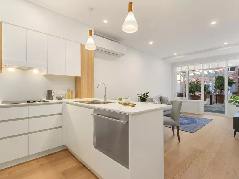 Terrace Home with Study in a Peaceful Garden Setting