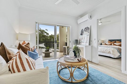 Coming soon - well sought-after corner apartment overlooking pool & gardens!