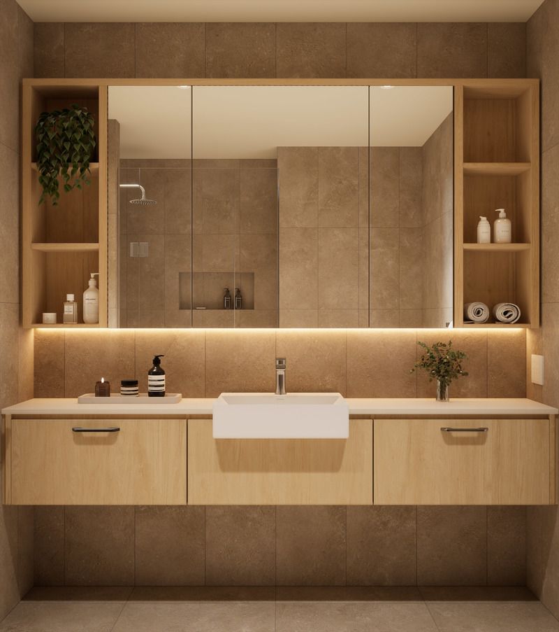 Spacious and modern one bedroom apartment