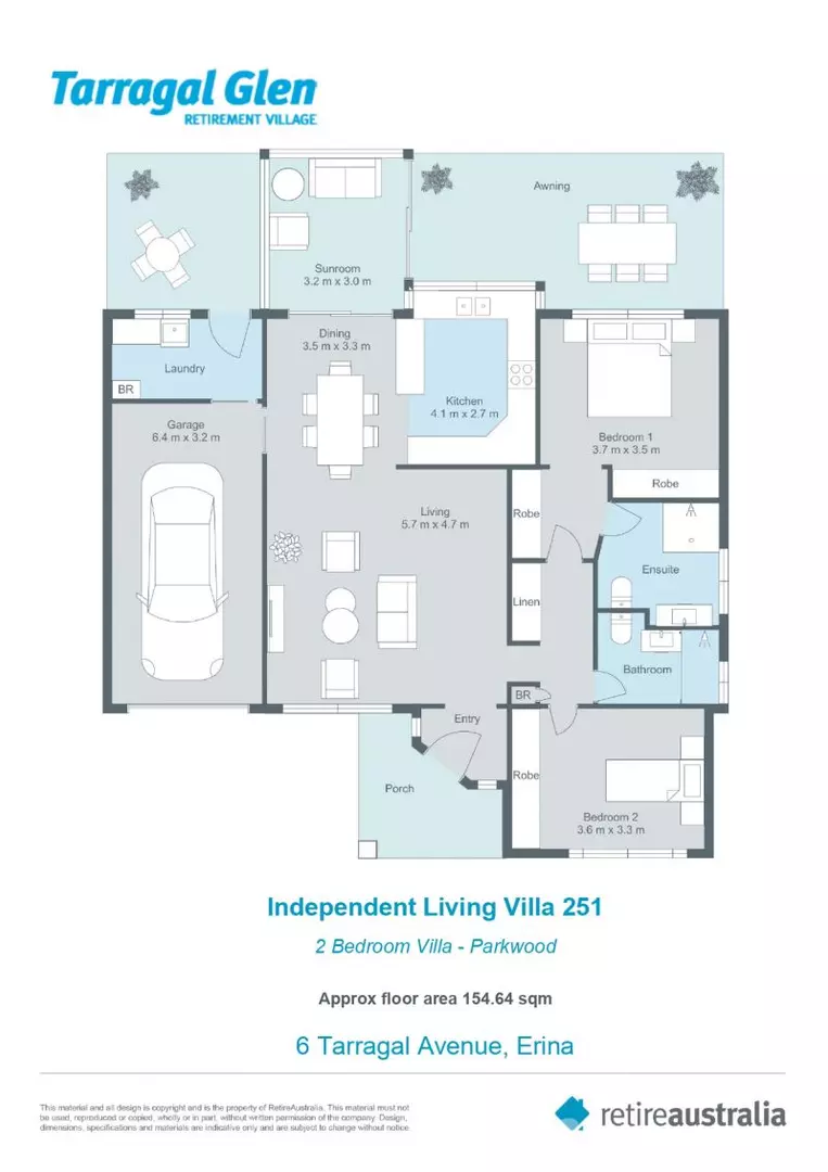 Fully refurbished sought after 2-bedroom villa.