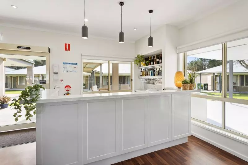 One-bedroom with private courtyard + bushland outlook