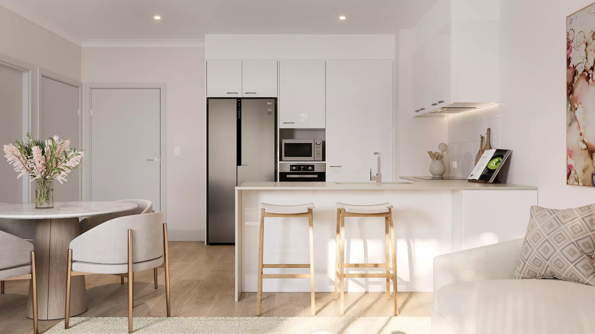 Oak Tree Retirement Village Jesmond - 2 Bedroom + 1 Bathroom + 1 Study