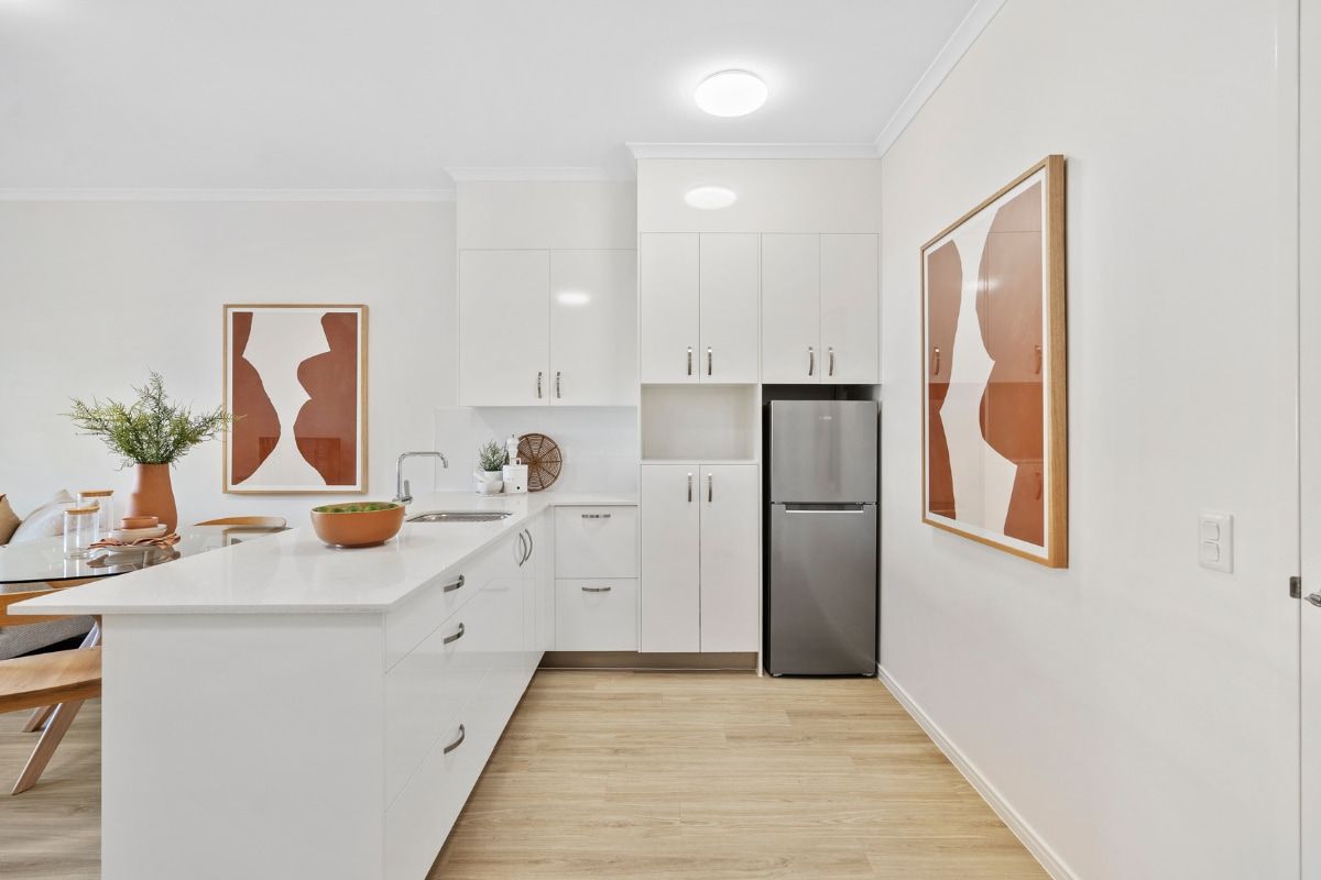 Retirement living amid serene landscapes and architectural elegance