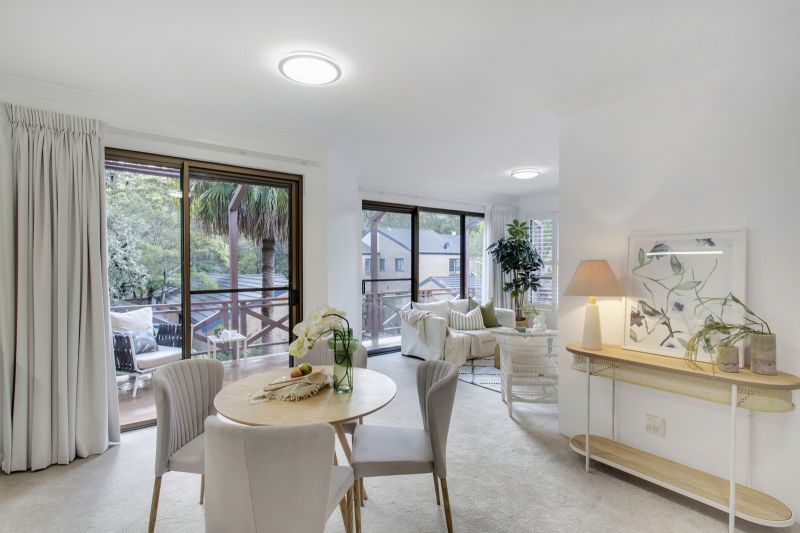 Large north-facing two-bedroom unit