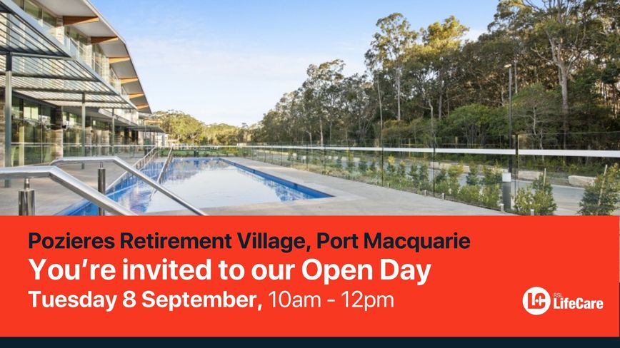 RSL LifeCare Pozieres Retirement Village Open Day