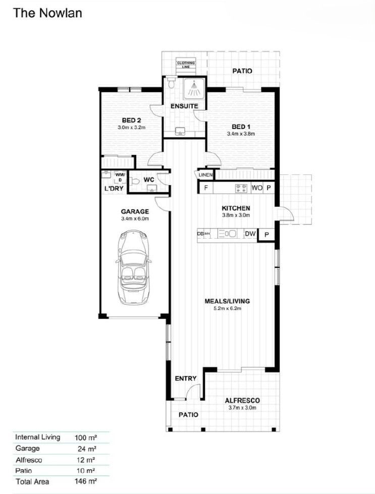 North-Facing Villa with Alfresco