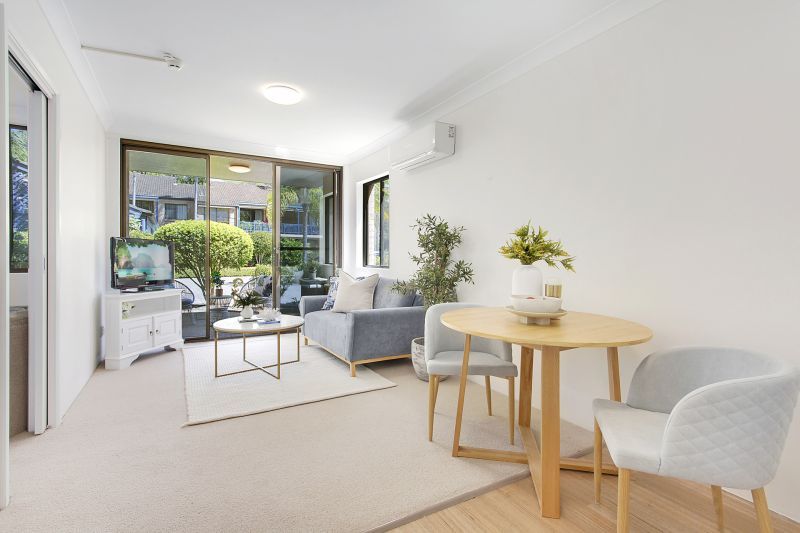 Convenient and bright ground-floor apartment