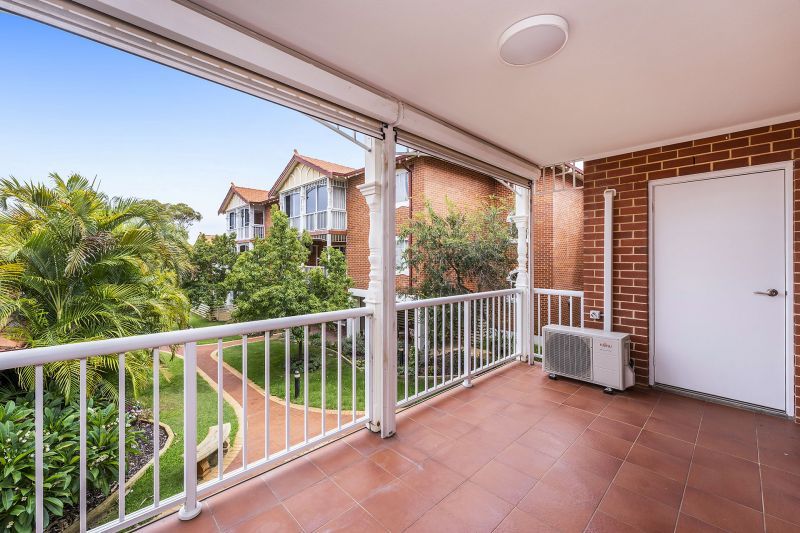 Sweeping Garden Views from the Balcony