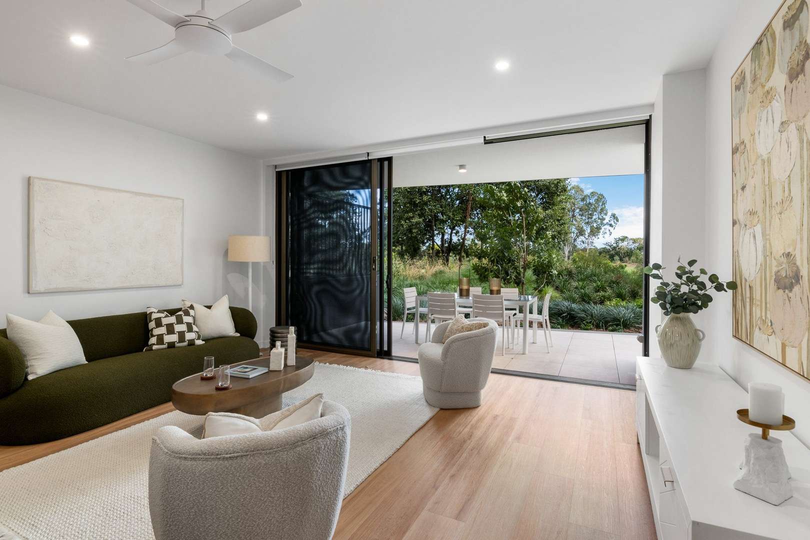 Spectacular Golf Course Views, Privacy & Effortless Living