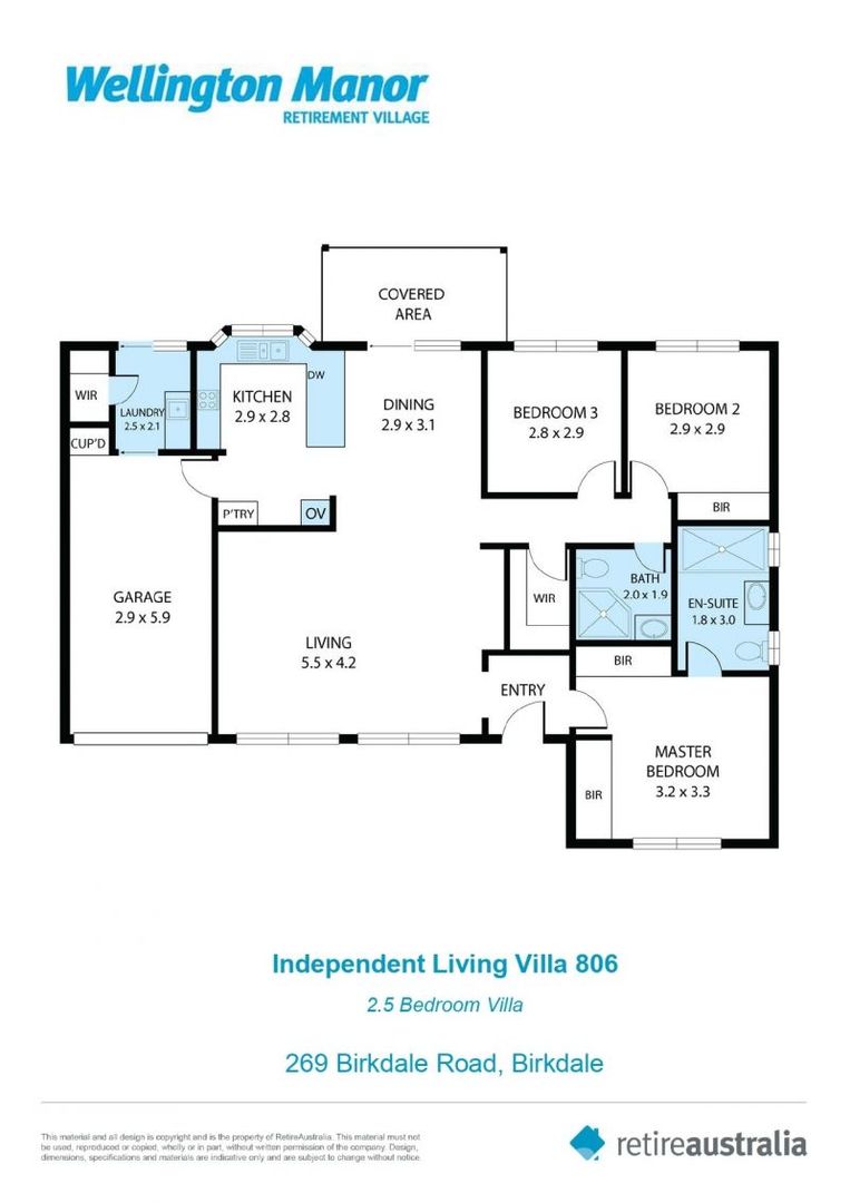 Retire in an established and welcoming community.