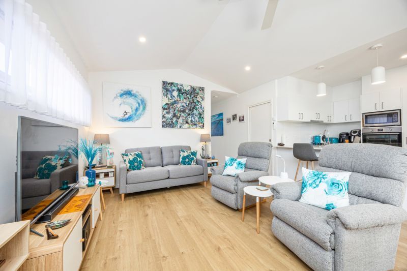 Modern Comfort- with Room to Relax!