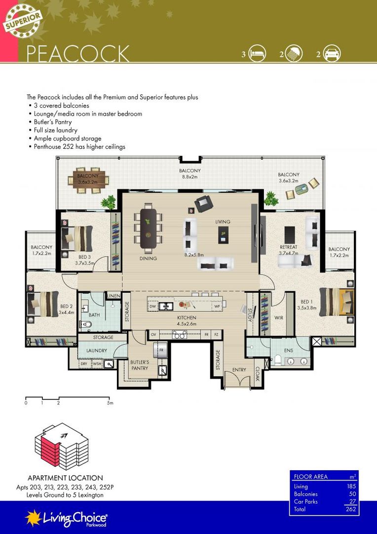 The Peacock - Golf course views from every window