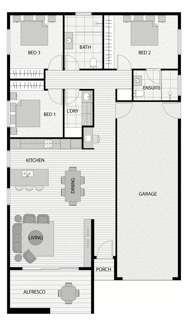 Room to Live Your Way - The Jacaranda