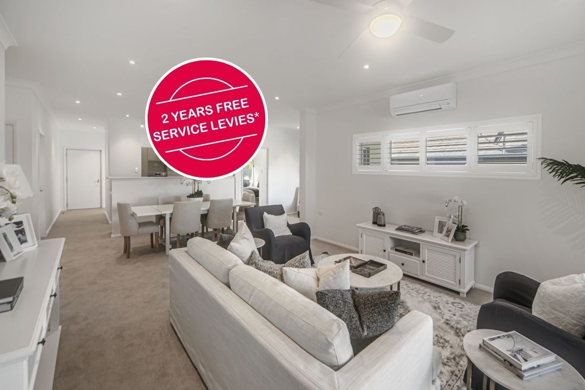 Elegant and spacious two-bedroom + study villa