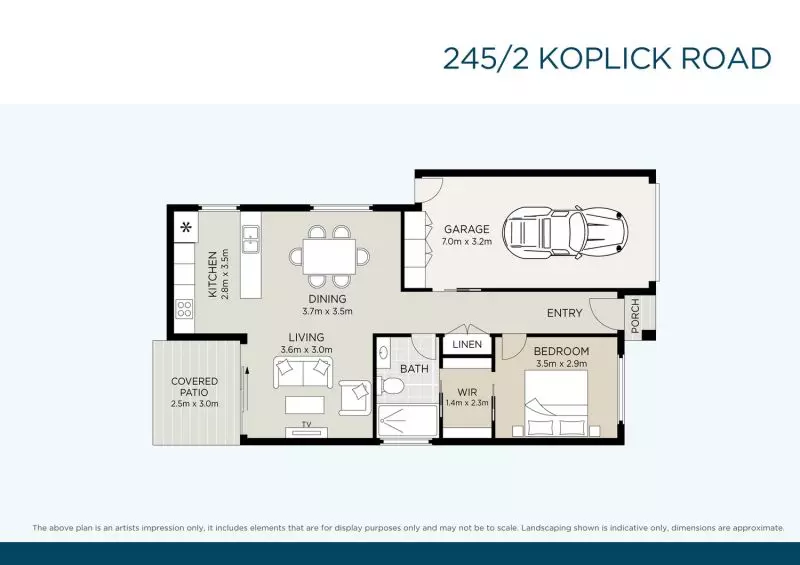 Peaceful Modern Living with Generous Outdoor Space